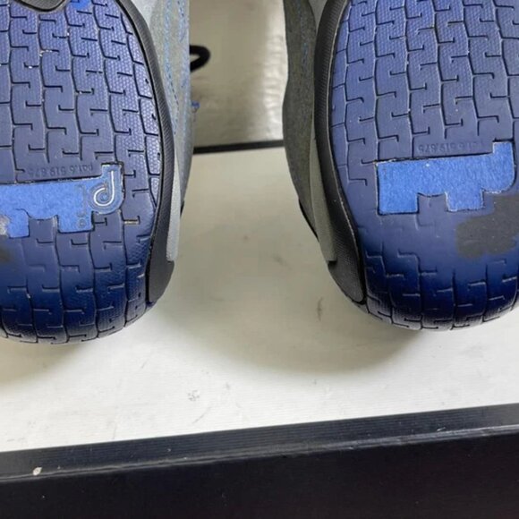 Piloti Thirty Two Driving Shoes Grey Black Suede Leather Sneakers Men's 8.5 US - Picture 12 of 13